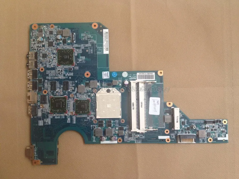 Материнская плата для ноутбука hp CQ62 G62 610161 001 процессора AMD с интегрированной