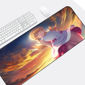 

Mairuige Monogatari Cute Girls Oshino Shinobu Vampire Monster Girl Mousepad for Anime Fans and Gaming Player Pc Desk Table Mat
