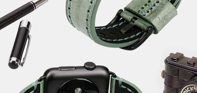 MAIKES для дропшиппинга Винтаж Натуральная кожа Apple Watch ремешок мм 44 мм 40 мм iWatch браслет для мм Apple Watch группа 42 мм 38 мм