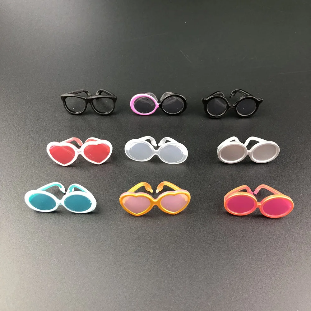 

5/10pc Original doll glasses for lol accessories glasses doll2-3cm( mang styles send )