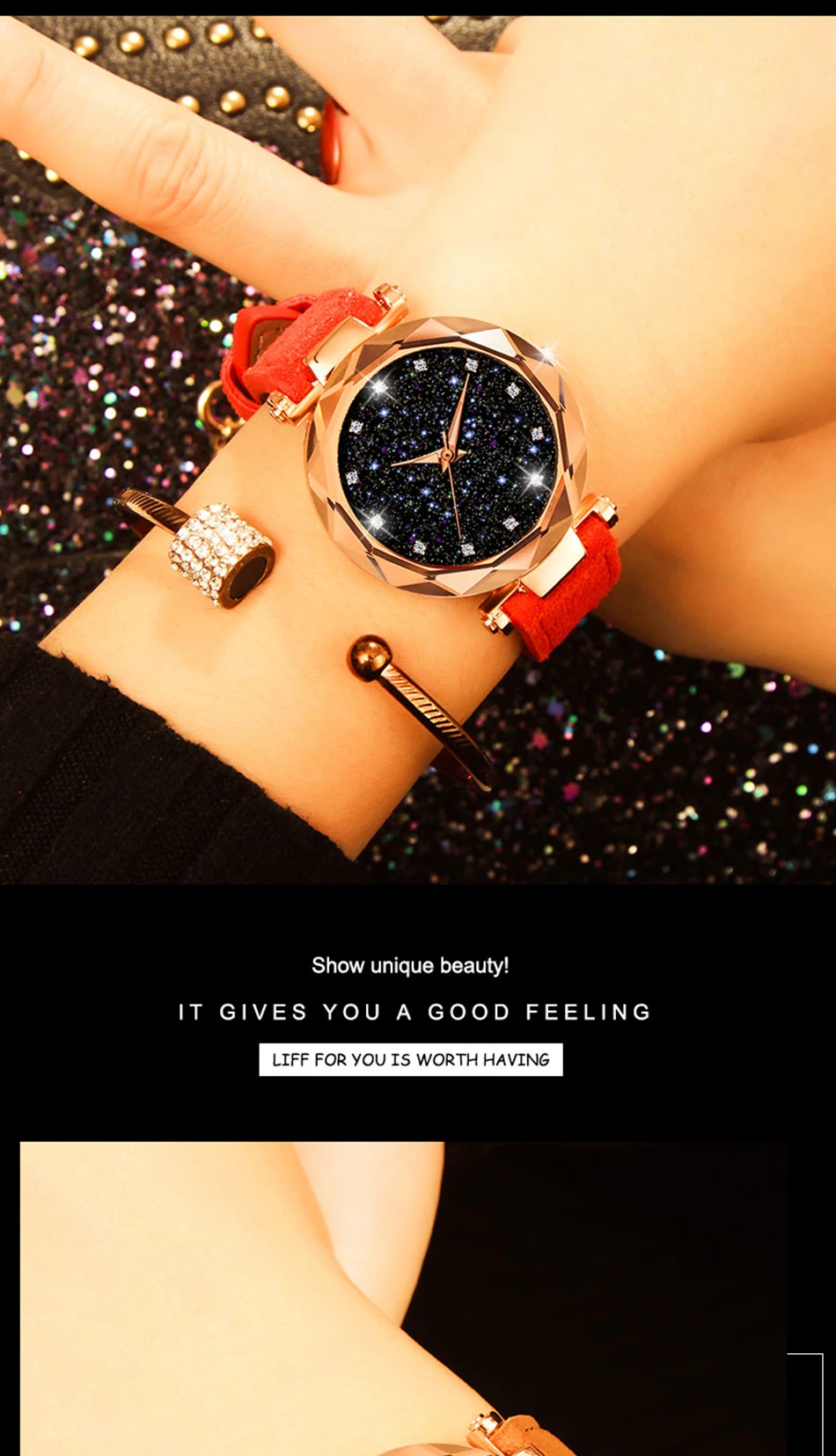 rose gold watch  (7)