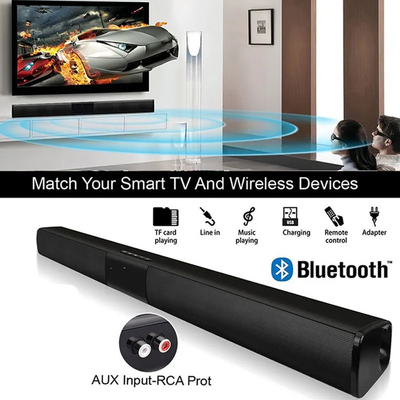 330 мм Беспроводная колонка Bluetooth динамик голосовой вызов bluetooth fm портативный