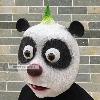 

Halloween Props Adult Cute Panda Head Masks Animal Celebrity Party Fancy Classic Cosplay Donkey Mask Monkey/Cat/Elephant mask