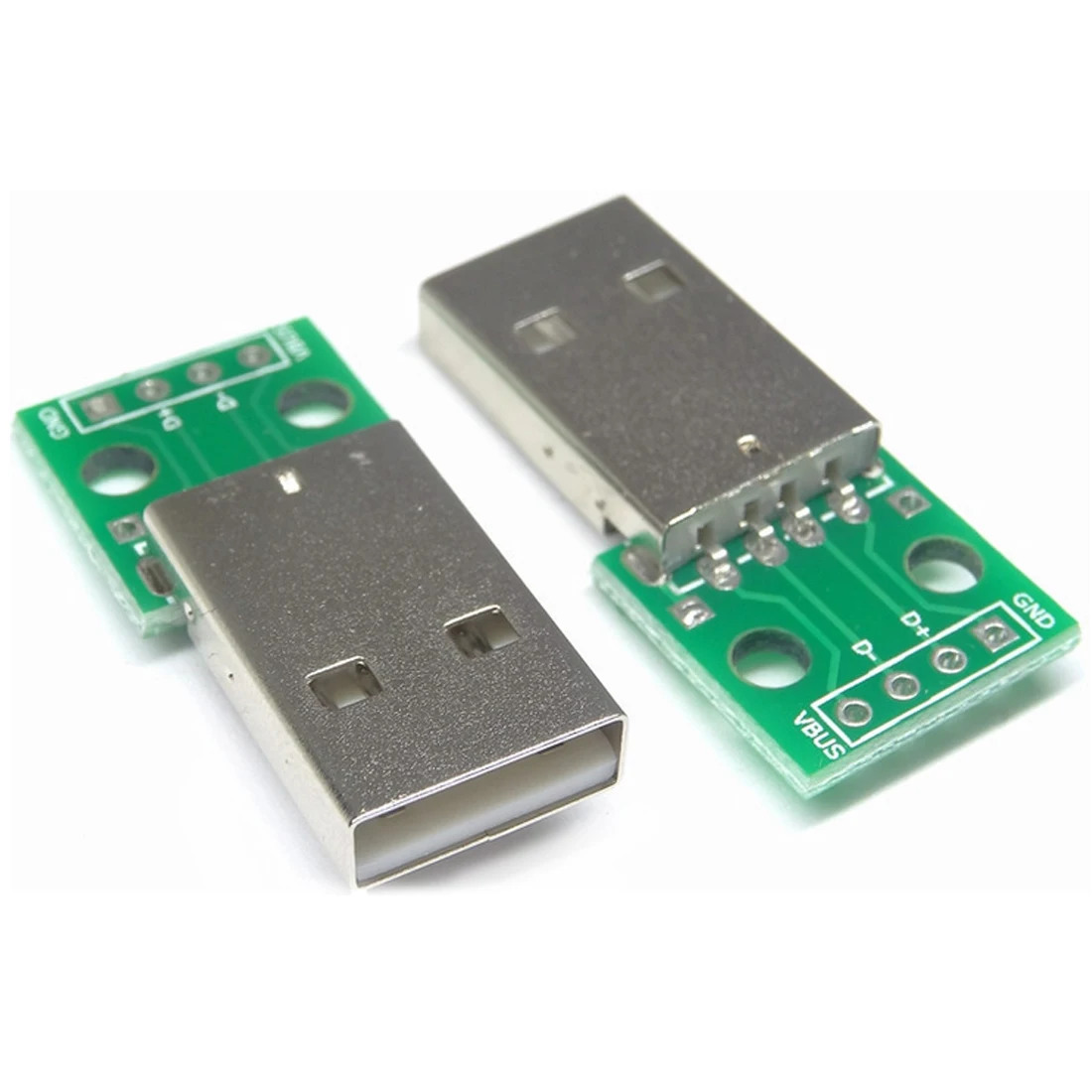 

2.54mm 10pcs Mini Micro USB PCB Type Parts to DIP Adapter Connector Module Board Panel Female 4-Pin Pinboard