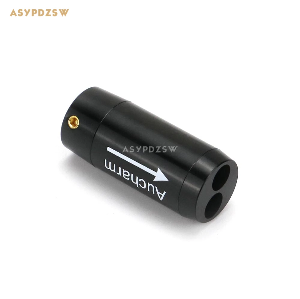 4PCS Aluminum black Power amplifier DIY Y splitter branch wire box
