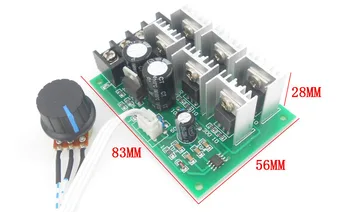 

PWM DC motor speed controller 40A motor drive power electronics module 12V24V36V48V adjust the flow