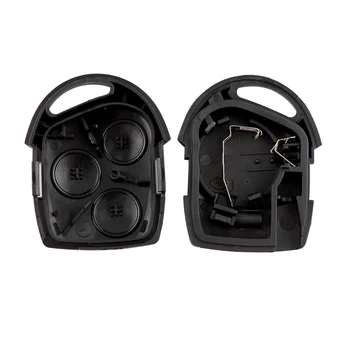Guscio chiave per auto a distanza a 3 pulsanti Keyforkessper Ford Mondeo Focus 2 3 custodia remota per chiave di transito Festiva Fiesta con lama FO21 HU101 - Guscio chiave per auto a distanza a 3 pulsanti YIQIXIN per Ford Mondeo Focus 2