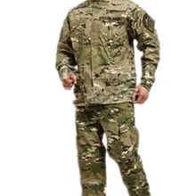 Военная форма армии США для мужчин CP военная куртка+ MC камуфляжная тренировочная форма камуфляжные брюки костюм ACU военная одежда