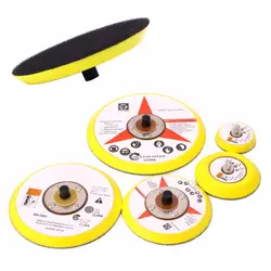 Новая продажа 2 дюймов полировальный шлифовальный станок Backer Plate Napping Hook Loop Sanding Disc Pad