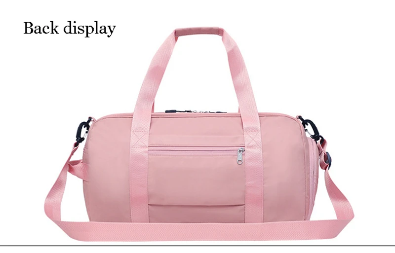 Stylish Outdoor Waterproof Nylon Sports Gym Bags Men Women Girls Training Fitness Travel Handbag Yoga Mat Bag Sac Sport (33)