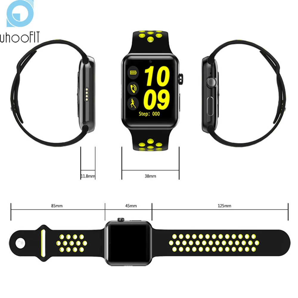 Uhoofit dm09 плюс Bluetooth Смарт часы Шагомер сна Мониторы сидячий Антил потерянный