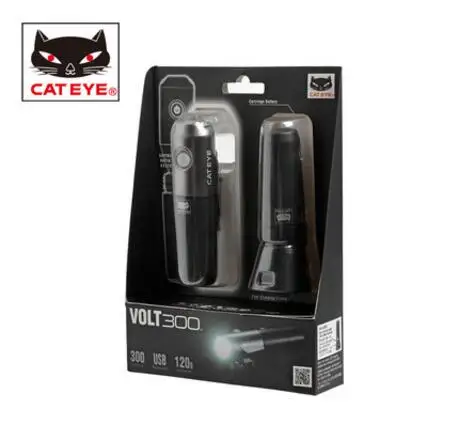 Excellent CATEYE VOLT300/400 lamp headlights charging flashlight accessories mountain bike light 3