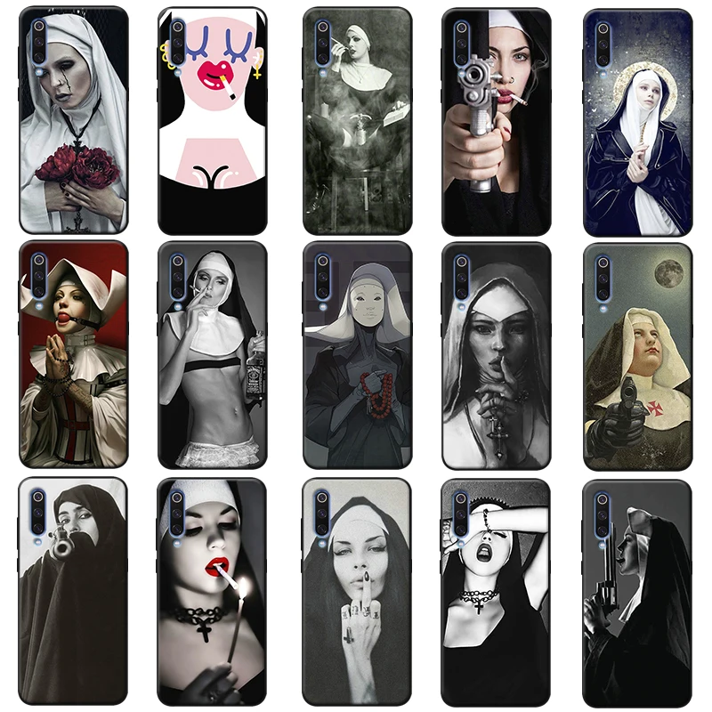Sister nun/сексуальный Забавный Мягкий силиконовый чехол для телефона девочек samsung