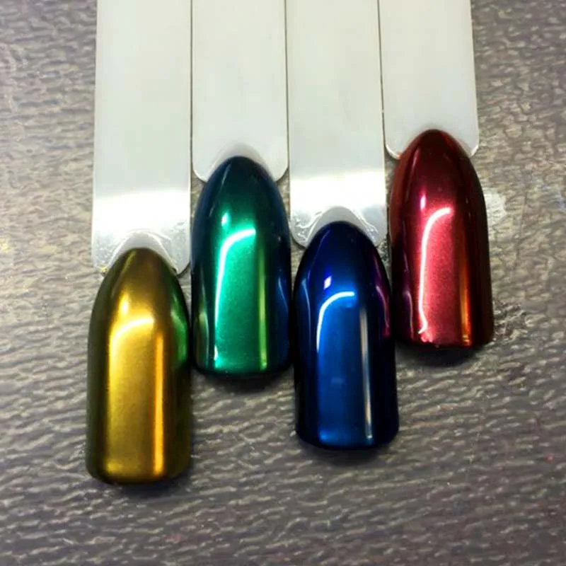 

Pigment for Nails Vtirka Nail Polish Mirror Powder Chroom Pigment Glitter Shine Chrome Mirror Powder for Nails Powder SF0003