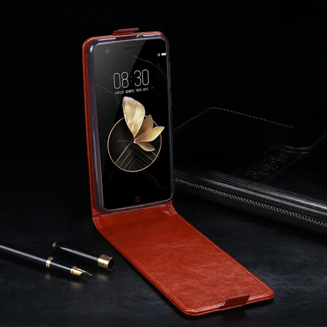 Flip PU Leather Case For ZTE Nubia Z17 Lite Case 5.5 inch Vertical Flip Stand Cover For ZTE Nubia Z17 Lite Cover Capa Fundas