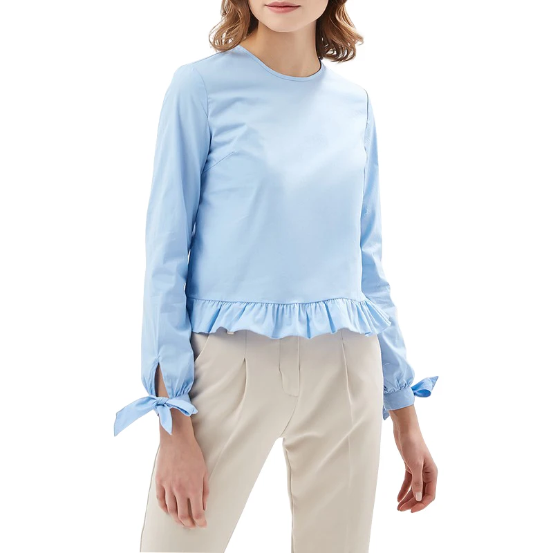 Blouses & Shirts MODIS M181W00378 woman blouse shirt blusas for female TmallFS Blouses & Shirts MODIS M181W00378 woman blouse shirt blusas for female TmallFS