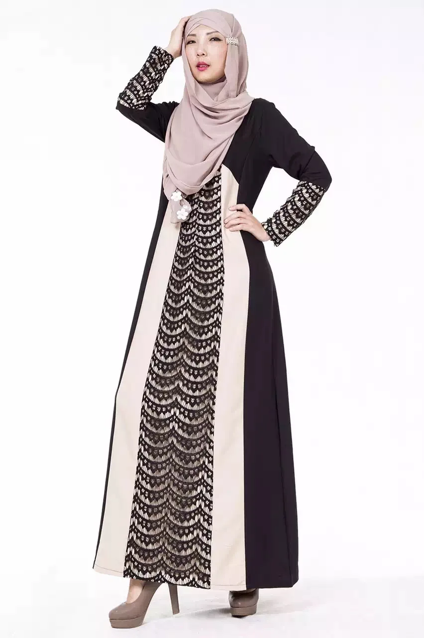 Dress turkish jilbab Muslim abaya dress for women Islamic 