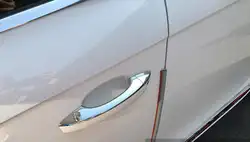 Автомобиль-Стайлинг из нержавеющей стали хромированная боковой двери ручка крышки отделки 8 шт. для Audi Q7 4 м 2016 2017