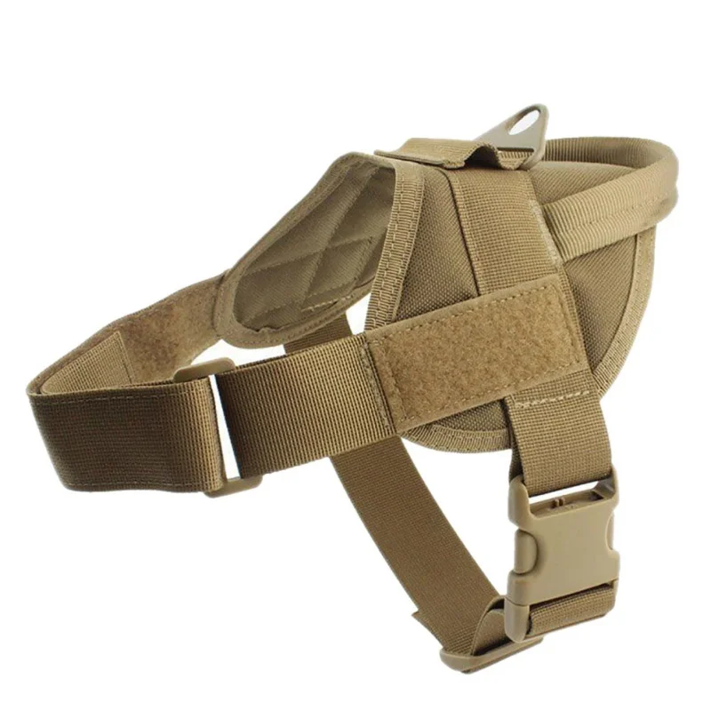 Hunting Training Adjustable Nylon Multicam Belt Accessories High Quality Tactical Police Dog Combat Vest Tactical Dog