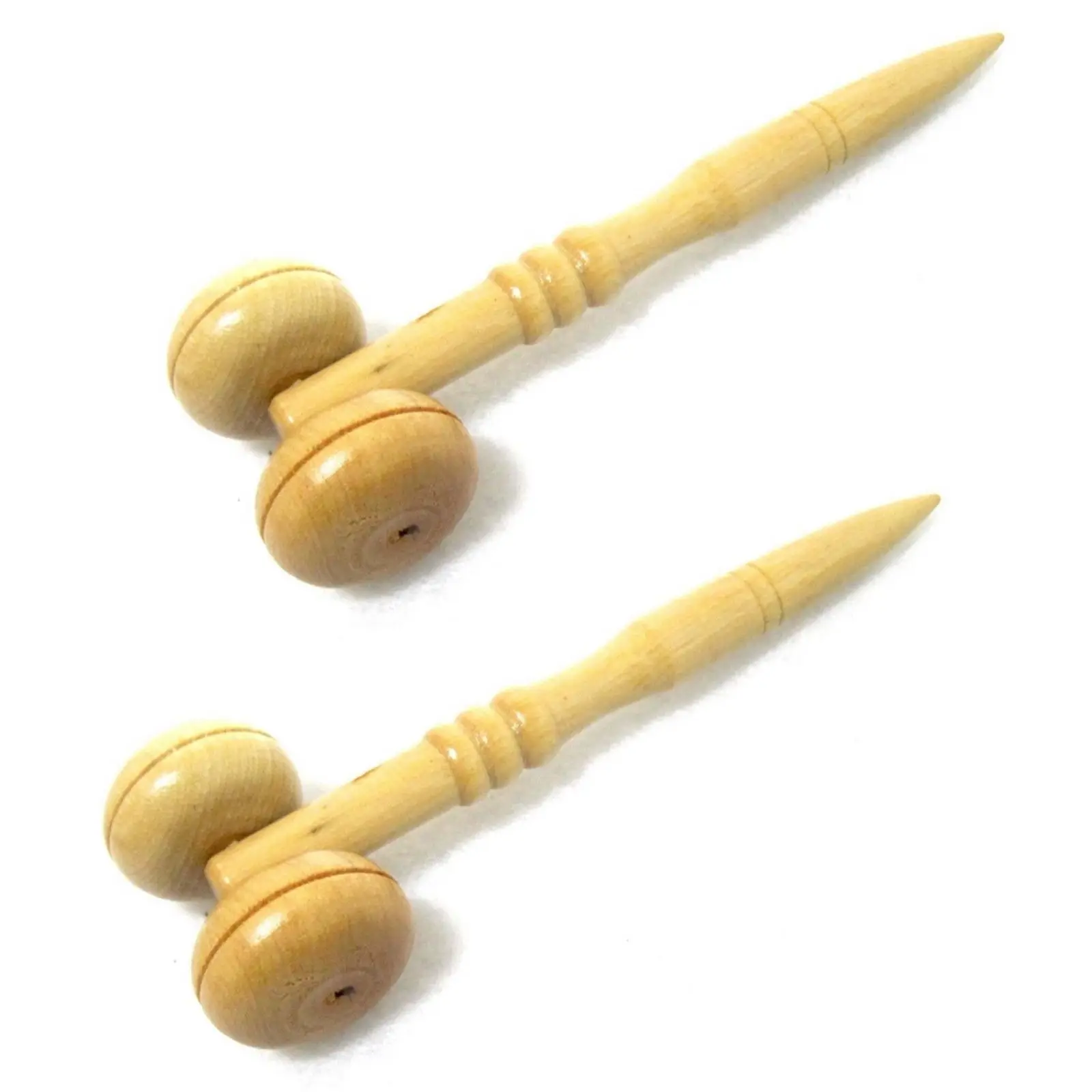 Good Quality 2p Natural Wooden Full Body Massage Roller Acupressure
