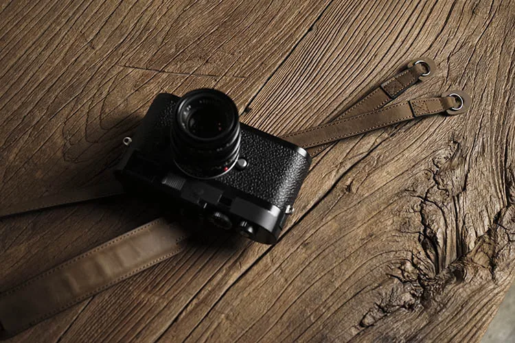 Ручной работы из натуральной кожи ремень для камеры плечевой ремень для Canon Nikon sony FUJI Fujifilm Leica Pentax
