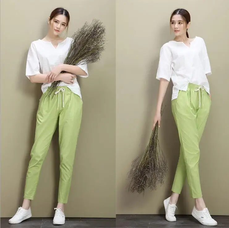 Брюки султанки женские с эластичным поясом на весну и лето|fashion harem pants|harem pantsharem