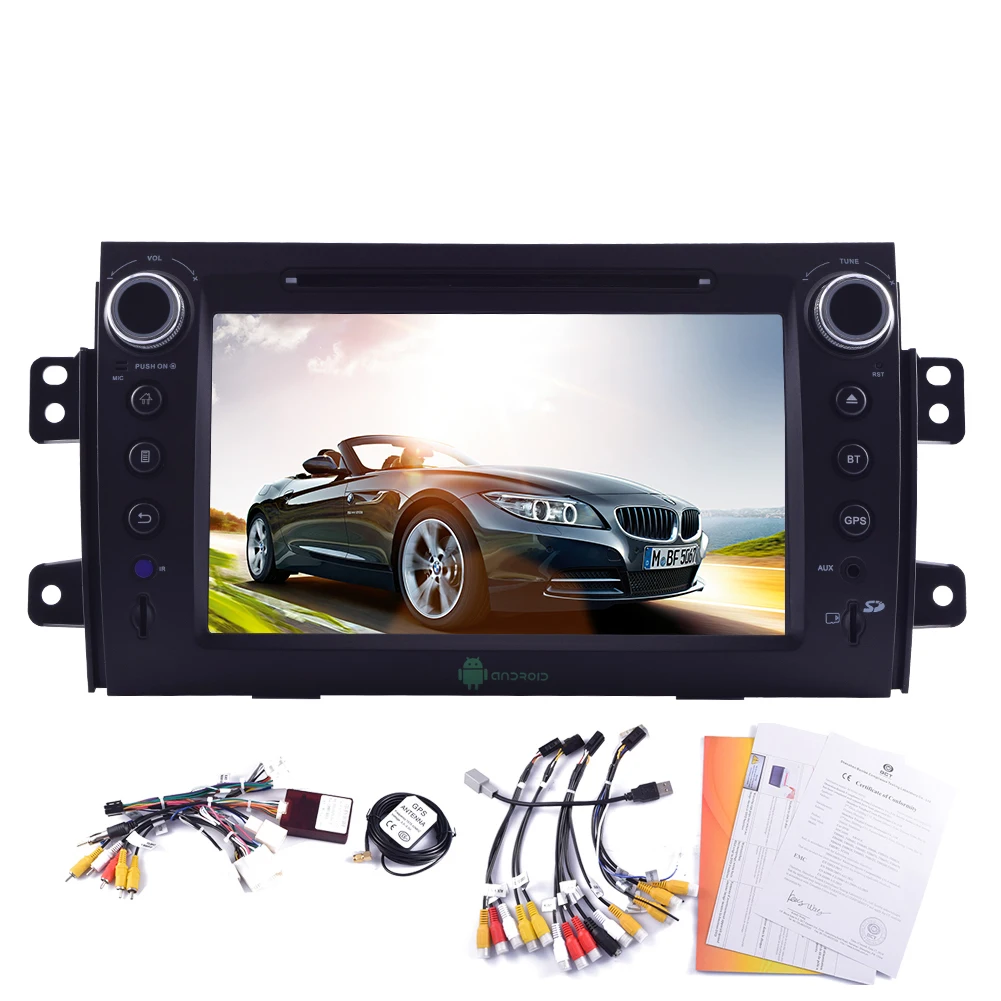Flash Deal Android 4.4 Car DVD Stereo GPS 8" OBD2 PC APP 1080P Audio Video Touch Screen Capacitive Radio Sub 4Core Autoradio For Suzuki SX4 11 Flash Deal Android 4.4 Car DVD Stereo GPS 8" OBD2 PC APP 1080P Audio Video Touch Screen Capacitive Radio Sub 4Core Autoradio For Suzuki SX4 11