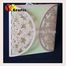 Пользовательские карты с Внутренней бумаги, конверт индийской свадебные приглашения