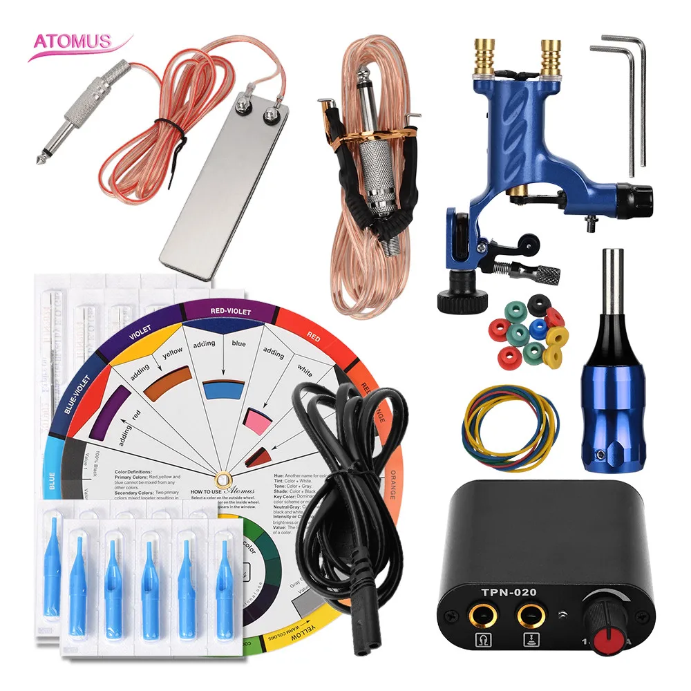 

Rotary Tattoo Machine Kit Tattoo Kit Professional Herramientas De Maquina Tatuar Machine Tatouage Machines Kits Tools Rotary Pen