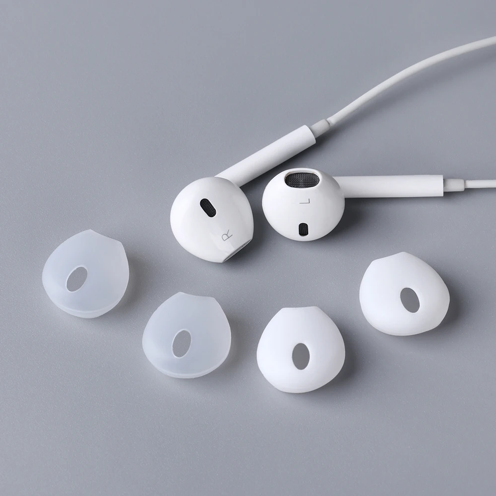

Fashion Universal Airpods Earphone Case Cover Silicone Anti Slip Rubber Soft Ear Tips Earbuds Caps for iPhone Earpads Eartips