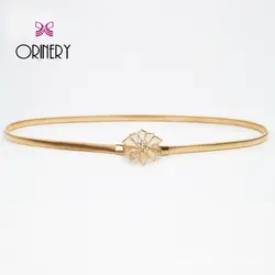 Orinery 2018 новый дизайнерский ремень Для женщин высокое качество свадебное платье Интимные аксессуары Элитный бренд металлический пояс