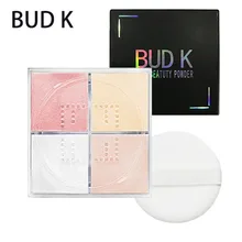 Бутон K 4 в 1 красота косметическая пудра эксклюзивный свет макияж Порошковая Косметика водостойкие свободные 4 цвета