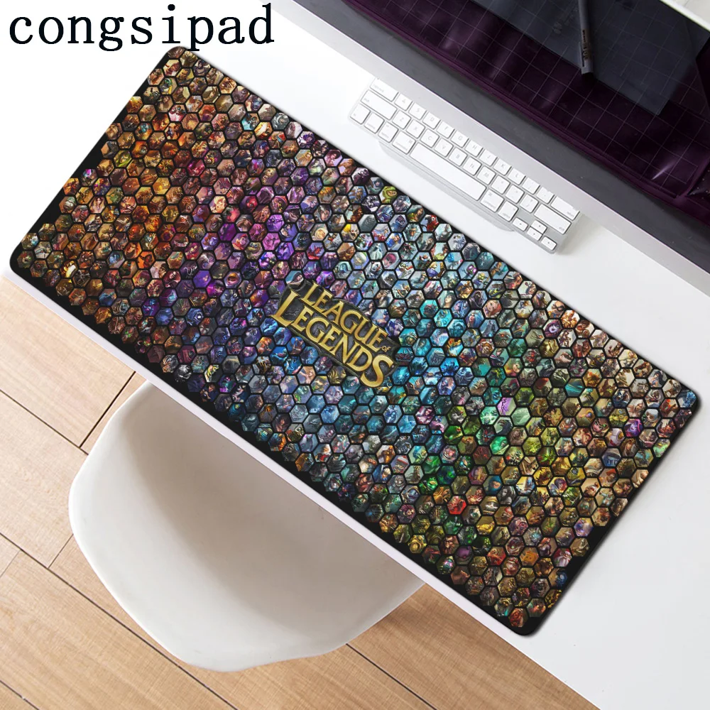 League of legends Mouse Pad Locked Edge Pad to Mouse Notbook Computer