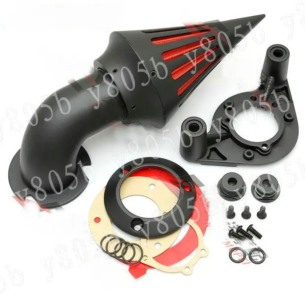 

Chrome Motorcycle Spike Intake Air Cleaner Kits For Fit Dyna Softail Sportster Custom Applications MT-228