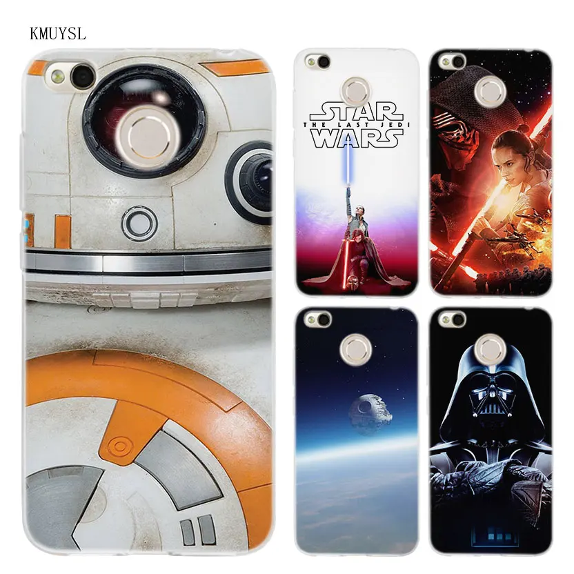 

KMUYSL star wars force awakens kylo ren TPU Transparent Soft Case Cover for Xiaomi Redmi Note 4X 4 4A 5 Mi A1 A2 Plus S2