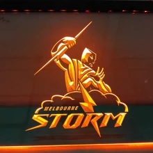 LD378-Мельбурн Storm светодиодный неоновый свет знак домашнего декора ремесла