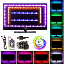 2835 Ribbon RGB USB LED Strip Light 5050 USB Tira LED 5V Flexible Neon RGB Tape Fita Led Lights TV Backlight Background Lighting 2835 Ribbon RGB USB LED Strip Light 5050 USB Tira LED 5V Flexible Neon RGB Tape Fita Led Lights TV Backlight Background Lighting