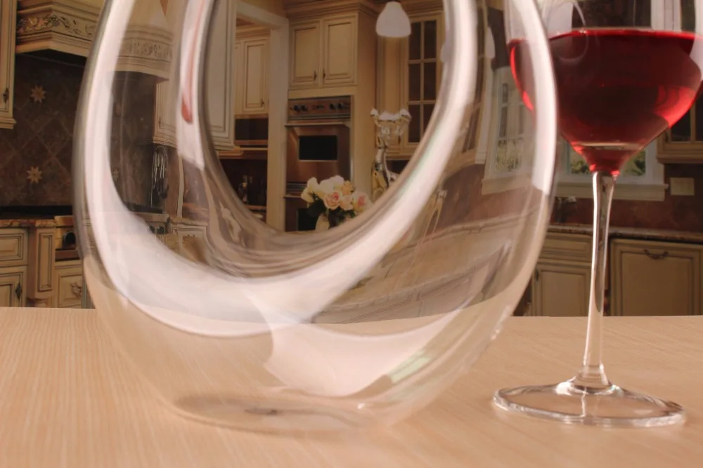 1 шт. 1200 мл бессвинцовый хрустальный стеклянный графин домашнее вино бутылка Графин для дома, кухни, бара инструменты для барной посуды JS 1103