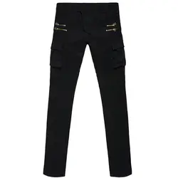 2019 Новая мода Мути карманы для мужчин брюки карго рабочих мотобрюки pantalon homme M-3XL Прямая доставка ABZ276