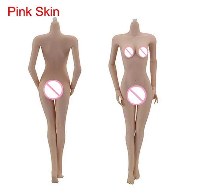 Mnotht 1/6 Масштаб Фигуры женский бесшовный тела пом Скелет JIAOUDOLL jiaou Doll 3,0 тело - Цвет: pink L