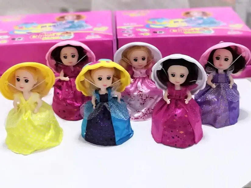 Puppe Cupcake Surprise mit Duft Bürste Spielzeug Kinder Kinderspielzeug 