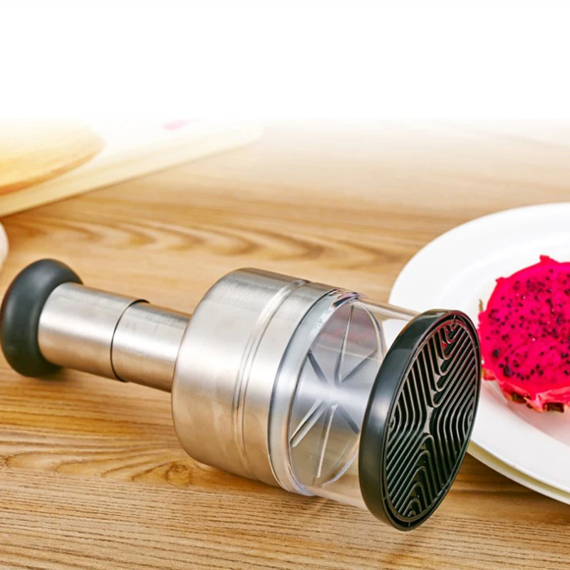 Multipurpose Stainless Steel Garlic Onion Presses Kitchen Cooking Tools Tomato Vegetable Slicer Gadgets Cutter Slap Chop