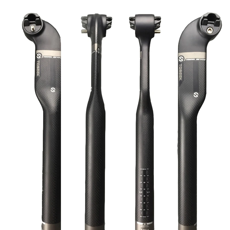 Carbon fiber seatpost bicycle mtb road bike 3K matte full carbon fiber seatpost 27.2mm / 30.8mm
