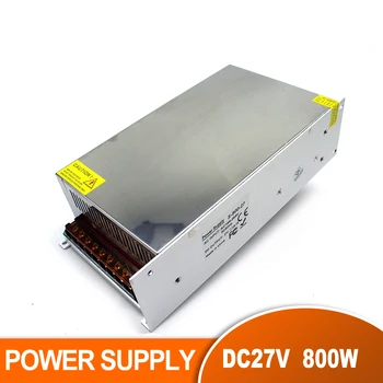 

Power Supply 27V 29.6A 800w Led Driver Transformer AC110V 220V to DC27V Power Adapter for strip lamp CNC CCTV 3D Print
