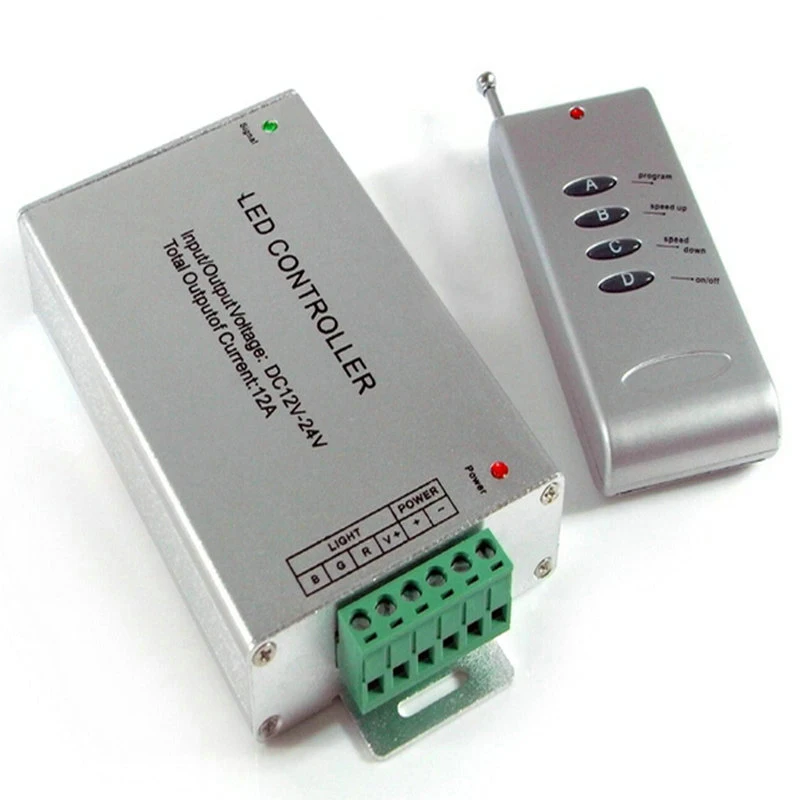 RF Remote Controll DC12 24V 12A RGB RF Led Controller for RGB Ceiling ...