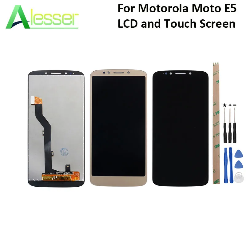 

Alesser For Motorola Moto E5 LCD Display And Touch Screen Digitizer Assembly Replacement For Motorola Moto E5 +Tools +Adhesive