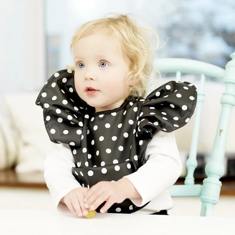 New 2016 Cute Waterproof Baby Bibs Autumn Winter Kids Scarf Girl