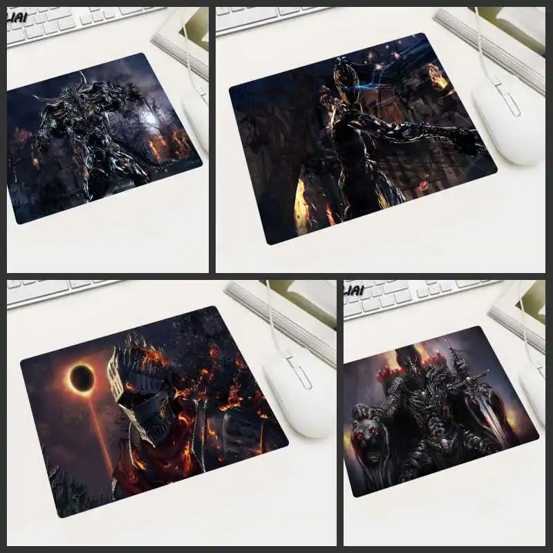 

XGZ DIY Custom Gift Home Desktop Small Size Rubber Mouse Pad Rectangular Durable Wallpaper Dark Knight Game Player Notebook