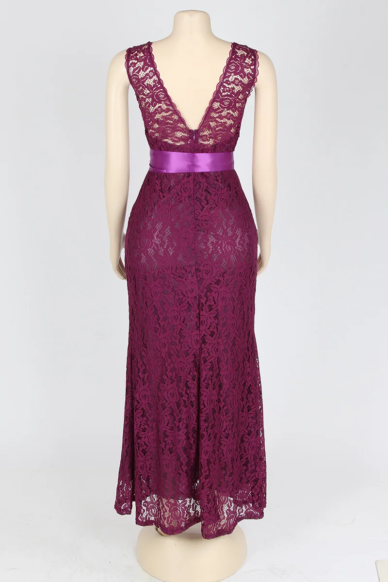 Kostlich Summer Women Long Dress 2017 UK Green Elegant Prom Fashion Casual Ladies Maxi Clothes Evening Party O-Neck Lace Dresses (38)