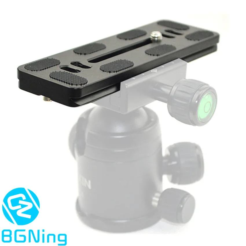 

PU-120 CNC Quick Plate Universal Ball Head Lens Plate Quick Release Camera Clamp Mounting Adapter Board DSLR Cameras Accessory